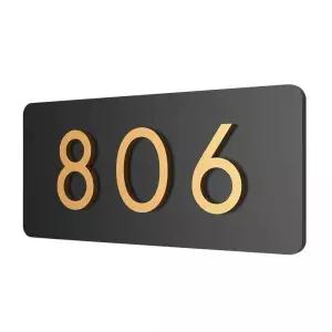 호텔 방 번호 넘버 문 입체 글자 간판 현관문 호수판 세대 호실판 객실 숫자 문패 호실