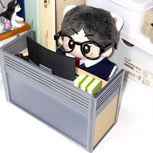 미니어처 책상 테이블 나무책장 침실 자동차 인테리어