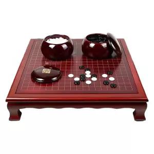 고급 대나무 기원 세트 바둑돌 정통 단품 바둑판 선물용