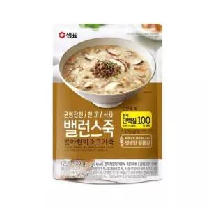 밸런스죽 발아현미소고기죽 420g