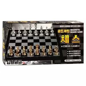 바니랜드 골든게임 자석 체스 보드 두뇌 회전 놀이 게임