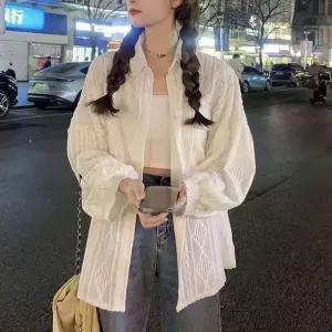 [셀러허브]가디건 펀칭 캐주얼 루즈핏 LL-O110 셔츠 카라 캐주얼가디건 카라셔츠 카라가디 (S34450660)