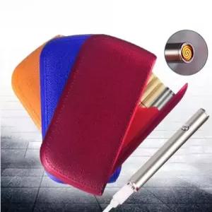 미니 가죽 케이스 라이터 일체형 세트 슬림 휴대용 슬림 선물 방수