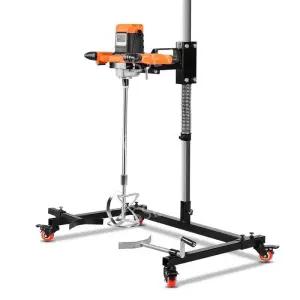 몰탈 콘크리트 교반기 믹서기 믹싱 스탠드 믹서 범용 배합기 스티어링 드릴 파우더