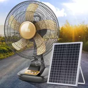 무선 태양광 캠핑 야외 선풍기 서큘레이터 기숙사 배터리 충전식 16인치
