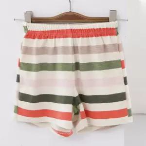 키즈 줄무늬 반바지 유치원 등원복 코디룩 하의