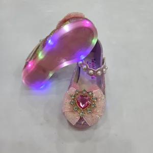 모다구리)탈렌트키즈  TS프리티LED구두 GN