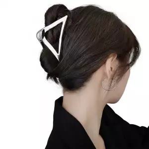 |CCA8587|여성 사무실 스타일 웨이브 메탈 진주 집게핀