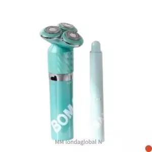 보만 전기면도기 코털제거기 세트 헤드 방수 민트