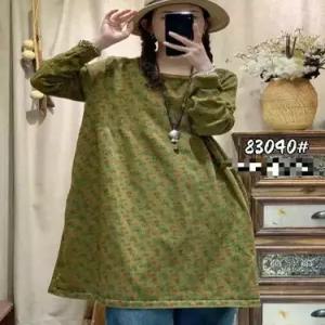 여친 니트 원피스 풀오버 슬림핏 롱스커트 하객 라운드넥 계 플라워 기모 ST1