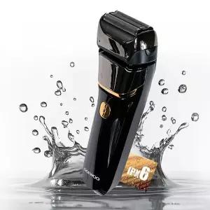 대우608 듀얼날 생활방수 충전식 건습식 전기면도기/다목적/면도/가정용/여행/여행용/전기/면도기/휴대/휴