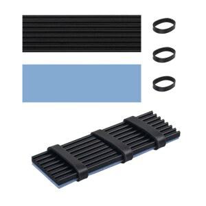 2PCS SSD 방열판 NGFF 2280 쿨러 냉각 패드 라디에이터 알루미늄 솔리드 하드 PC 스테이트 디스크