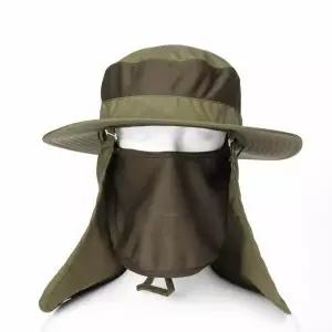 넥커버 마스크 등산 햇빛가리개 카키