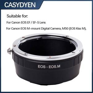 EOS-EOS M 렌즈 마운트 어댑터 링 캐논 EF EF-S EOS-M 카메라