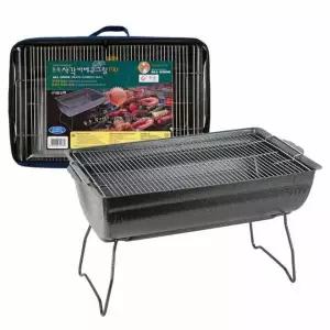 바베큐 그릴 사각 불판 본체 대