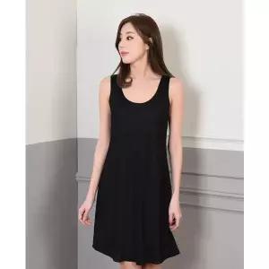 [셀러허브]프린토리 부드럽고 보들보들한 여성 롱 슬립 런닝 인견원피스 SW2203-0197 (S41996144)
