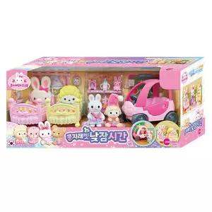 콩지래빗 낮잠시간/인형/애착/인형의집/여아/장난감/소꿉/가족/역할/놀이/동물/선물/완구/미니어쳐/피규어