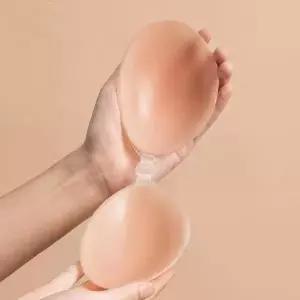 [셀러허브]3D입체 밀착력이 뛰어난 실리콘 누드브라 누브라 브라자 여성속옷 (S44668250)