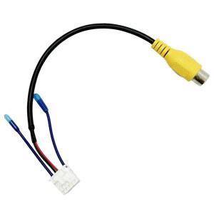 안드로이드 차량용 10핀 백업 카메라 하네스 어댑터 스테레오 RCA 배선 애프터마켓 라디오용 커넥터 비디오 입력 케이블