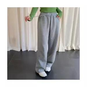 엘럽 바지 여사친 니트 실크 가을 캐주얼 본딩 슬림핏 트레이닝 박템3