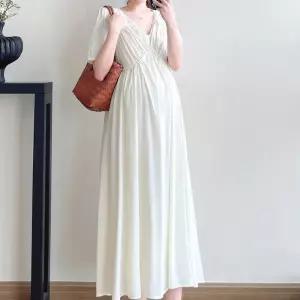 맘콩 원피스임부복 임산부원피스 임산부옷 여름임부복 임부 치마 만삭원피