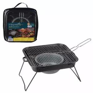 바베큐 그릴 사각 미니 불판 참숯조리
