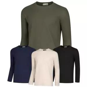 [파파브로] 남성 와플 텍스처 캐주얼 라운드 티셔츠 SO-TSA-Q024