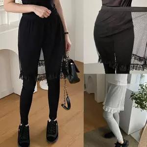 [하프클럽/]위쉬몰 RA 닷레이스밴딩미니스커트(T932H602) 빅사이즈