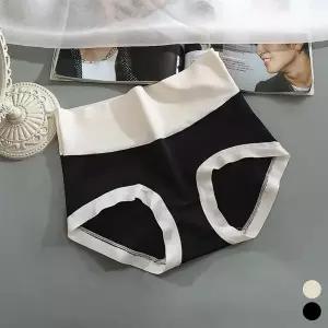 [셀러허브]LM-0444 하이웨스트 스판 면 팬티 팬티 면스판팬티 면팬티 뱃살보정속옷 여성팬 (S34451798)