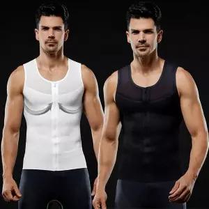 [셀러허브]히든핏 온나핏 지퍼보정나시 보정속옷 몸짱나시 보정나시 헬스장나시 지퍼 지퍼 (S34453709)