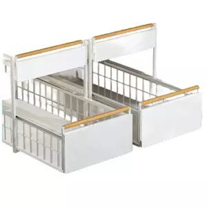 양념장 코너수납 싱크대슬라이딩서랍 하부수납 레일