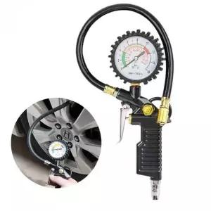 타이어 자동차 오토바이 바람 게이지 펌프