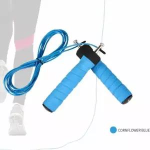 스피드줄넘기 일반 상급자 그립와이어줄넘기(블루)