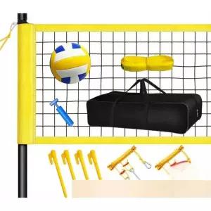 비치발리볼 네트세트 간이 야외 배구 그물 그물망 바다 항목