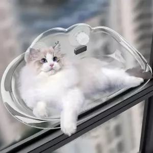 딩동펫 고양이 해먹 침대 창문 베란다벽 부착형 휴식 공간 비누