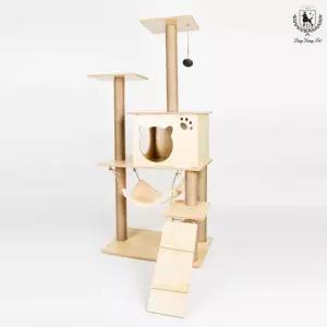 딩동펫 고양이 캣타워 원목 다묘 추천 스트레스 해소 공간 생활 용품