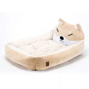 딩동펫 강아지 하우스 쿠션 휴식 생활 용품 시바방석 L 1개