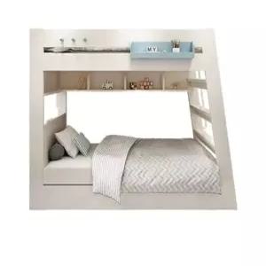 2층침대 이층 원목 계단 저상형 계단형 침대 이층침대 학생 기숙사 매트리스