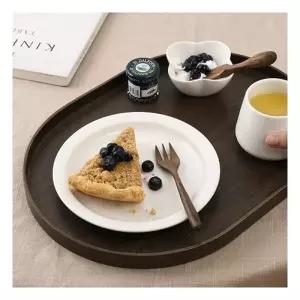 에라토 디저트 접시 1p 르네 화이트 원형 플레이팅 도자기 20cm