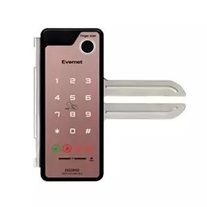 전자키 유리문 도어락 지문 번호 카드 상가 스마트 (KYR-WC1656C)