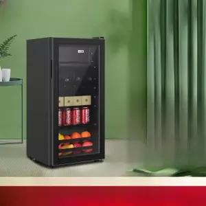 머스코 소형 가정용 냉장고 대용량 미니 냉동 겸용 사무실 와인 보관