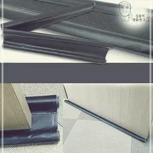 단열 바람막이 접이형 우풍차단 외풍차단 문틀바람막이 문풍지 학교 현관 F13W55088B