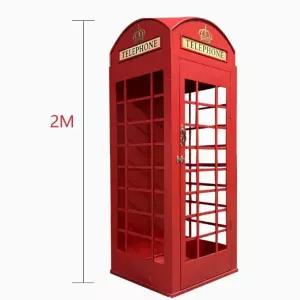 공중전화부스 대형 촬영 포토존 빈티지 소품 세트