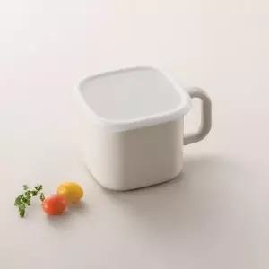 락앤락 사각 냄비 1.5L 슈트IH멜로우 법랑 가벼운 쿡웨어 냄비 사각캐니스터(CSU2159) MNA