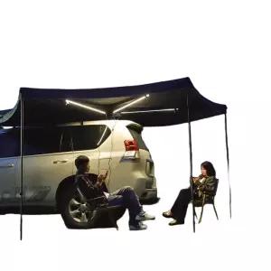 차박타프 차량용어닝 블랙코팅타프 쉘터 돔 그늘막