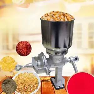 머스코 수동 분쇄기 소형 가정용 곡물 옥수수 사료 다지기