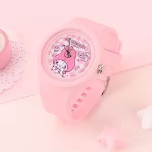(783389) 마이멜로디 실리콘 바늘 시계/학생/손목/유아/아동/LED/가성비/패션/건전지/디지털/귀여운/고급