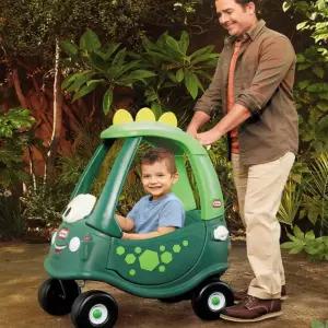 [리틀타익스]공룡디자인 실내붕붕카 운전놀이장난감 아기붕붕카 아기지붕차 지붕카 지붕차 손잡이자동차 돌