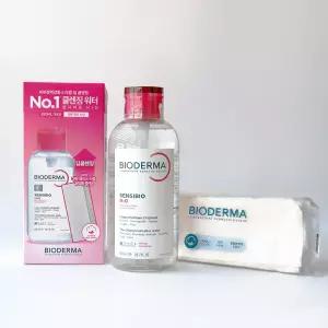 바이오더마 센시비오 H2O 클렌징워터 850ml 기획 (+페이스타올16매)