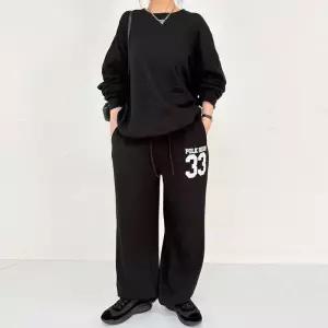 빅사이즈 602 삼삼루즈핏밴딩세트 DRAX249